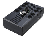 PowerWalker VI 600 MS UPS-enhed Interaktivt indgangsstik 0,6 kVA 360 W 8 AC stikkontakt(er)