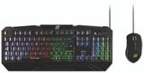 MediaRange MRGS102 tastatur Mus inkluderet Spil USB QWERTZ Tysk Sort