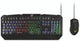 MediaRange MRGS102 tastatur Mus inkluderet Spil USB QWERTZ Tysk Sort