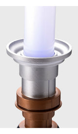 Ukonic 16987 bordlampe LED Sort, Kobberfarve, Grå, Hvid