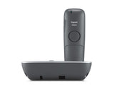 Gigaset E560A telefon DECT telefon Nummervisning Sort, Sølv