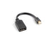 Lanberg AD-0003-BK DisplayPort kabel 0,12 m Mini DisplayPort Sort