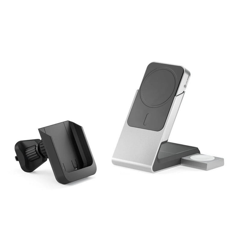 ALOGIC Matrix+ Flow 5000 mAh Trådløs opladning Sort, Sølv