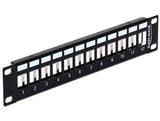 DeLOCK 43326 patch panel 1U