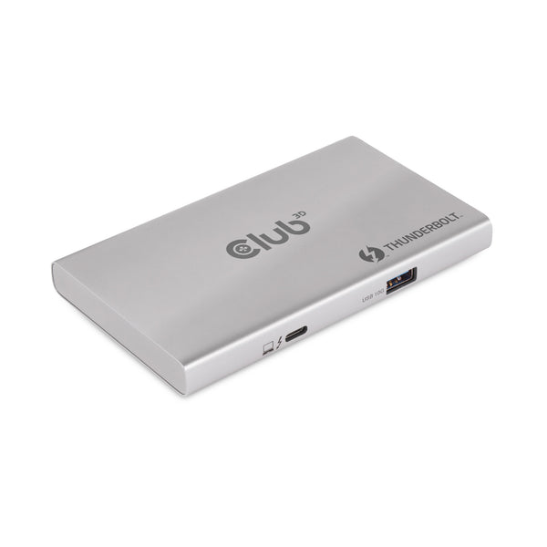 CLUB3D CSV-1580 dockingstation Docking Thunderbolt 4 Sølv