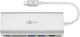 Goobay 76788 dockingstation USB Type-C Sølv