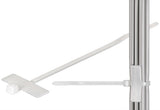 Goobay 17095 kabelsamler Aftagelig kabelbinder Nylon Transparent, Hvid 100 stk