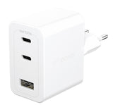 PanzerGlass empower™ by ® Turbo 70W Oplader inkl. 2 x USB-C + USB-A | EU Stik | Silver White
