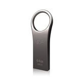 Silicon Power Jewel J80 USB-nøgle 64 GB USB Type-A 3.2 Gen 1 (3.1 Gen 1) Titanium
