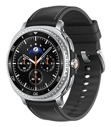Samsung Galaxy Watch 8 Classic 3,3 cm (1.3") AMOLED 46 mm Digital 438 x 438 pixel Berøringsskærm Sølv Wi-Fi GPS (satellit)