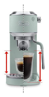 De’Longhi Dedica Style Dedica Duo Espressomaskine 1,1 L