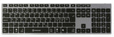 Voxicon DK-290B-BLK tastatur Bluetooth Nordisk Sort, Sølv