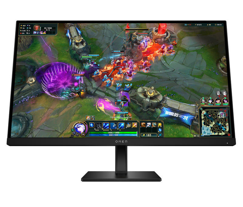HP OMEN LCD 27qs G2 68,6 cm 27 QHD 2560x1440 240 Hz1ms 400nits2xHDMI, DP,USB, Pivot,VESA computerskærm 68,6 cm (27") 2560 x 1440 pixel Quad HD Sort