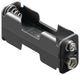 Goobay 11461 batteriholder og tryklås 2 AA