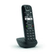 Gigaset AS690HX Analog/DECT-telefon Nummervisning Sort