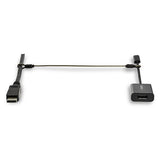 StarTech.com CONNLOCKPK10 kabelorganisator Gulv Kabeltilslutning Sort 10 stk