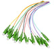 EFB Elektronik FTTH-PIGTAIL-LCA12 InfiniBand og fiberoptisk kabel 2 m 12x LC Flerfarvet