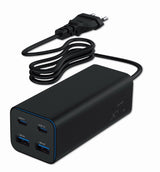 Gembird TA-UC-2A2C-PD100-01-BK oplader til mobil enhed Laptop, Smartphone Sort Vekselstrøm Hurtig opladning Indendørs