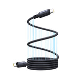 Baseus PicoGo USB-kabel 1 m USB C 0,48 Gbit/sek. 240 W Sort