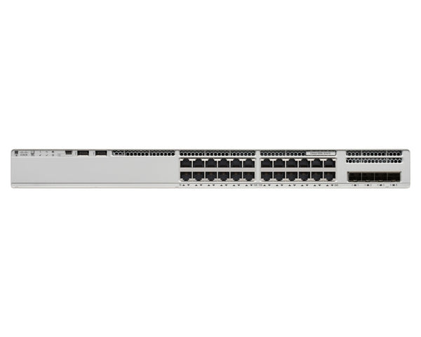 Cisco Catalyst 9200L Administreret L3 Gigabit Ethernet (10/100/1000) Strøm over Ethernet (PoE) Grå