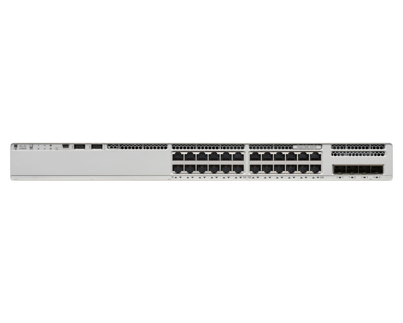 Cisco Catalyst 9200L Administreret L3 10G Ethernet (100/1000/10000) Strøm over Ethernet (PoE) Grå
