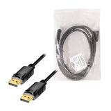 2Direct CD0103 DisplayPort kabel 5 m Sort
