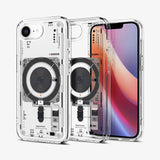 Spigen Ultra Hybrid Neo One (MagFit) mobiltelefon etui 15,5 cm (6.1") Cover Sort, Transparent