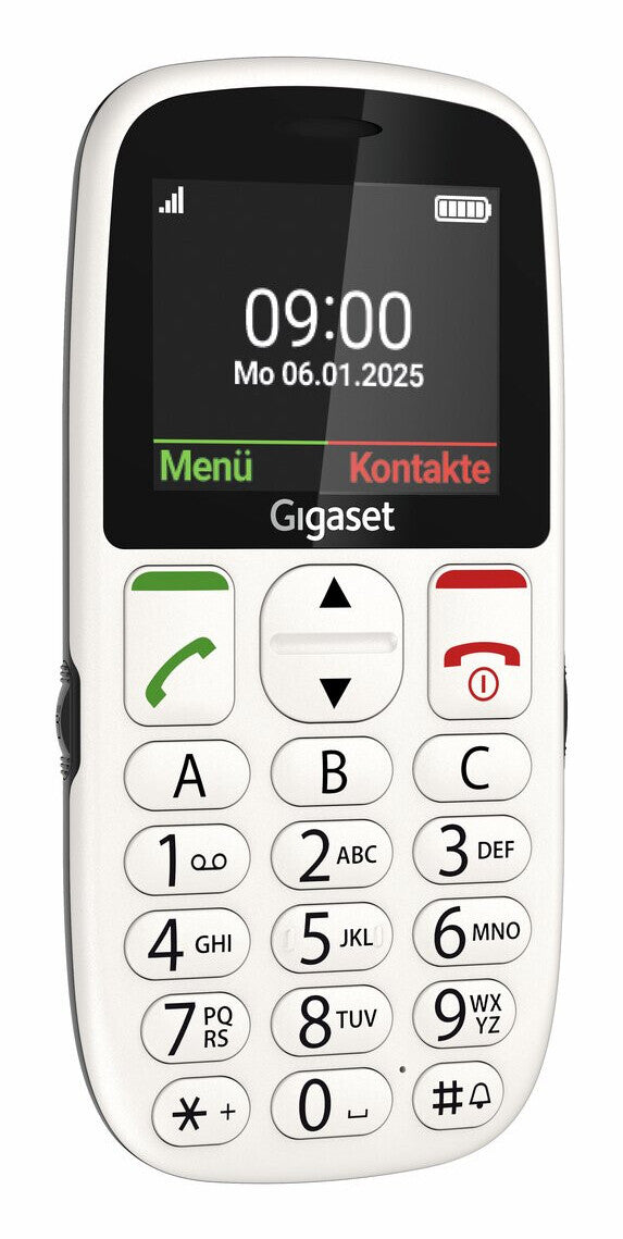 Gigaset GL395 5,59 cm (2.2") 90 g Hvid Senior telefon