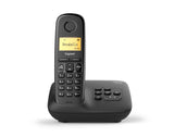 Gigaset A270A Analog/DECT-telefon Nummervisning Sort