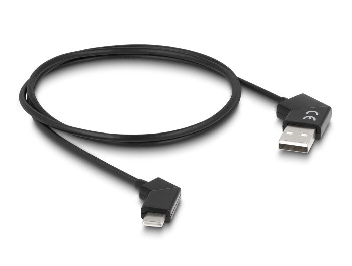 DeLOCK 80769 USB-kabel USB 2.0 1,2 m USB A USB C 0,48 Gbit/sek. 60 W Sort