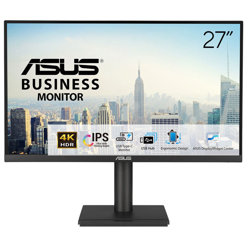 ASUS VA27UCPS computerskærm 68,6 cm (27") 3840 x 2160 pixel 4K Ultra HD LCD Sort