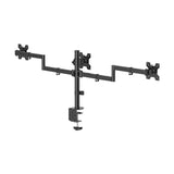 Hama 00220899 skærmbeslag og -stativer 68,6 cm (27") Skrivebord Sort