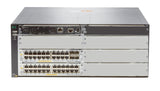 HPE Aruba Networking 5406R 44GT PoE+ and 4 port SFP+ (No PSU) v3 zl2 Switch Administreret L3 Gigabit Ethernet (10/100/1000) Strøm over Ethernet (PoE) 4U Grå