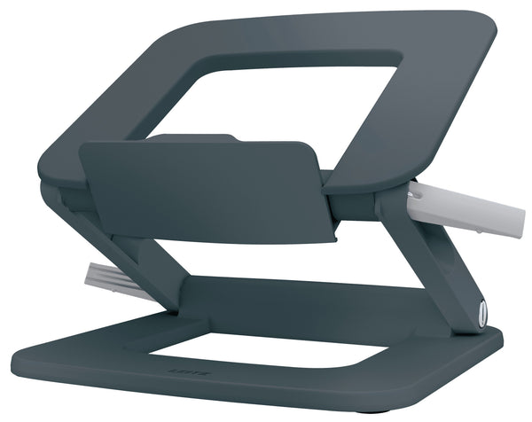 Leitz Ergo justerbar multivinklet laptop stand, 80 % recirkuleret plast