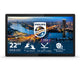 Philips B Line 222B1TFL/00 computerskærm 54,6 cm (21.5") 1920 x 1080 pixel Fuld HD LED Berøringsskærm Sort