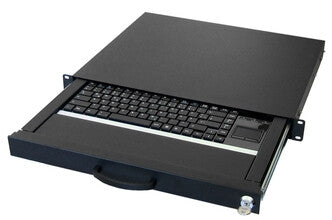 aixcase AIX-19K1UKUSTP-B tastatur USB QWERTY US engelsk Sort