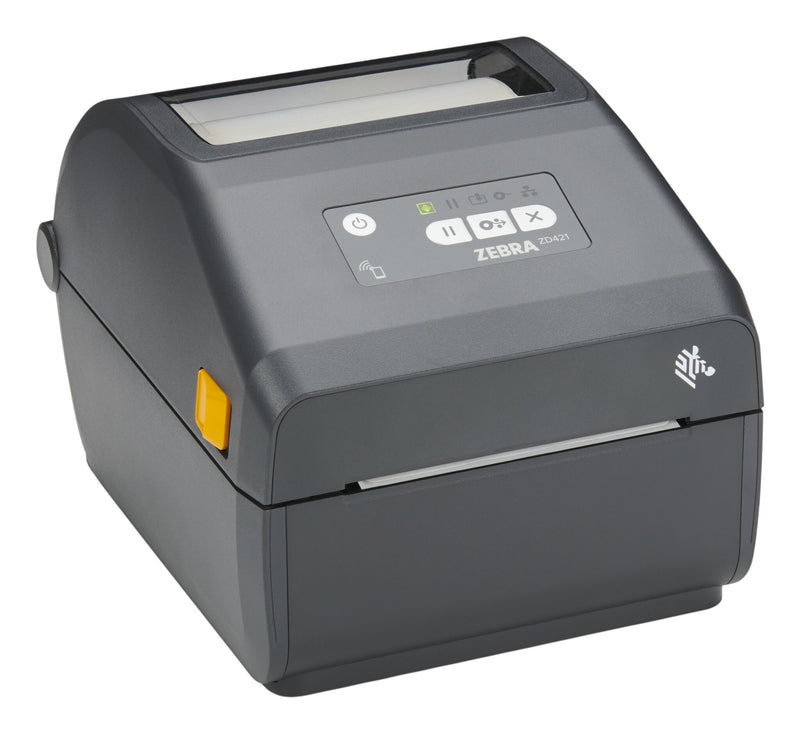 Zebra ZD421 etiketprinter Termisk overførsel 203 x 203 dpi 152 mm/sek. Kabel & trådløs Ethernet LAN Wi-Fi Bluetooth