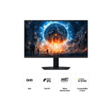 Samsung G60F computerskærm 68,6 cm (27") 2560 x 1440 pixel Quad HD LCD Sort