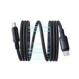 Baseus PicoGo USB-kabel 1 m USB C 0,48 Gbit/sek. 240 W Sort