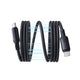 Baseus PicoGo USB-kabel 1 m USB C 0,48 Gbit/sek. 240 W Sort