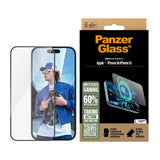 PanzerGlass ® Gaming Skærmbeskyttelse iPhone 16 | 15 | Ultra-Wide Fit
