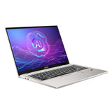 MSI Prestige A16 Al+A3HMG-036 AMD Ryzen AI 9 365 Laptop 40,6 cm (16") Quad HD+ 32 GB LPDDR5x-SDRAM 1 TB SSD Wi-Fi 7 (802.11be) Windows 11 Home Sølv
