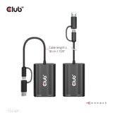CLUB3D CSV-1611 USB grafisk adapter 3840 x 2160 pixel Sort