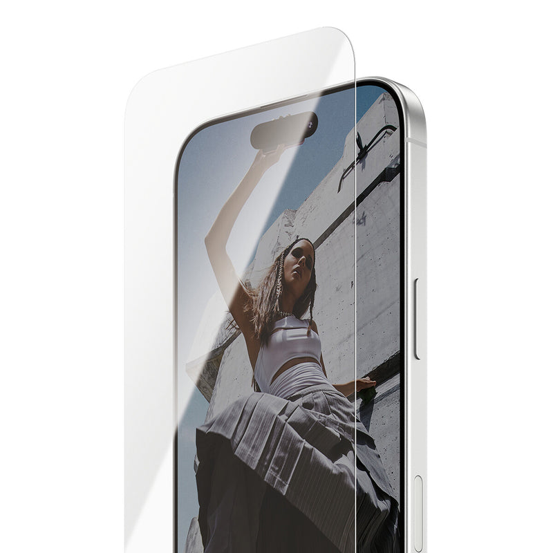 PanzerGlass SAFE. by ® Skærmbeskyttelse iPhone 17 | iPhone 17 Pro | iPhone 16 Pro | Ultra-Wide Fit | Bulk