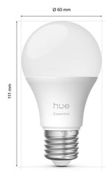 Philips 929004235407 intelligent belysning Smart pære Bluetooth/Zigbee