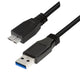 LogiLink CU0026 USB-kabel USB 3.2 Gen 1 (3.1 Gen 1) 1 m USB A Micro-USB B 5 Gbit/sek. 4,5 W Sort
