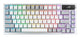 ASUS ROG Azoth tastatur Spil USB + RF Wireless + Bluetooth Hvid