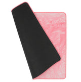 Deltaco Gaming PMP80 Gaming-musemåtte Large, 450 x 400 x 4 mm, syede kanter, pink