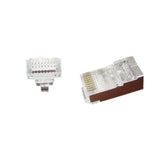 Gembird LC-PTF-01/10 kabelsamler RJ-45 Brun, Sølv, Transparent