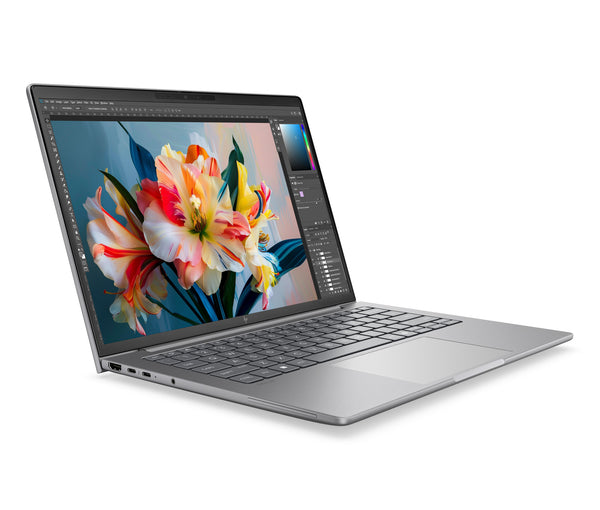 HP ZBook 8 G2i Copilot+ PC Intel Core Ultra X7 358H Mobil workstation 35,6 cm (14") WUXGA 32 GB LPDDR5x-SDRAM 512 GB SSD Wi-Fi 7 (802.11be) Windows 11 Pro AI Workstation, AI PC Sølv
